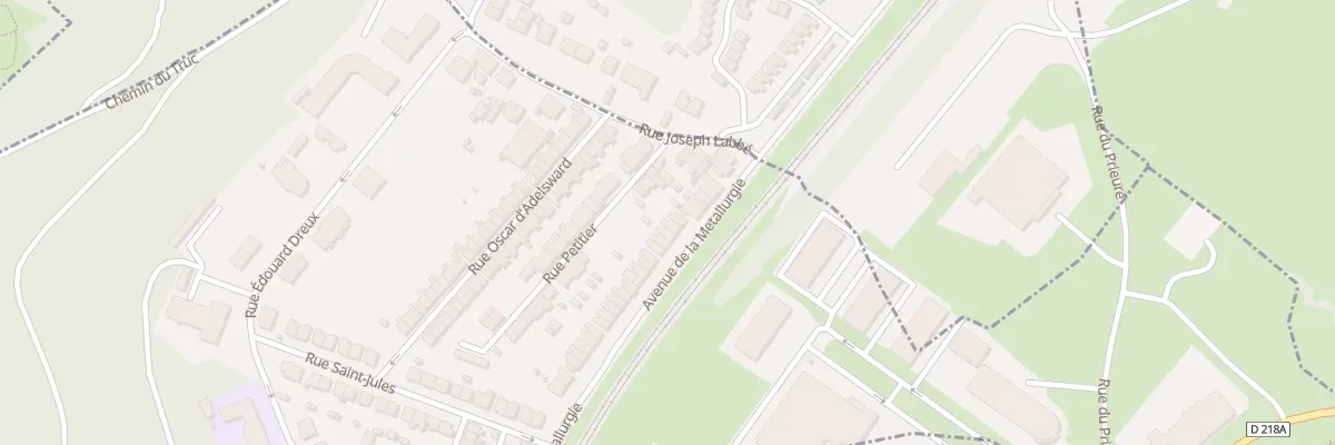 Plan du 79 Av de la Métallurgie à Longwy