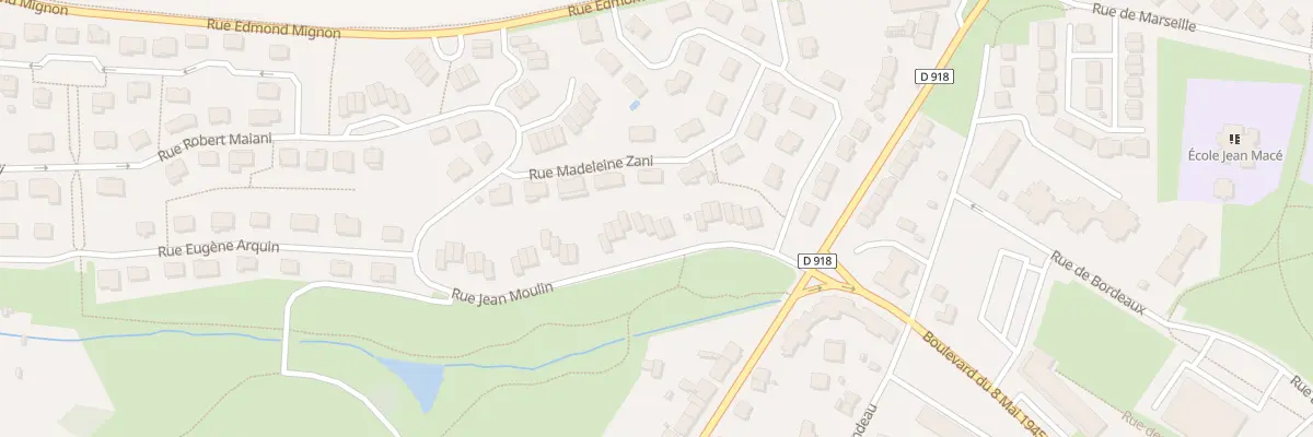 Plan du 18 Rue Jean Moulin à Mont-Saint-Martin