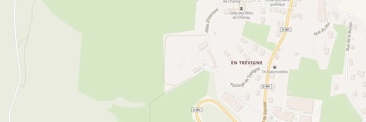 Plan du 4 Rue Saint Pierre à Chanay