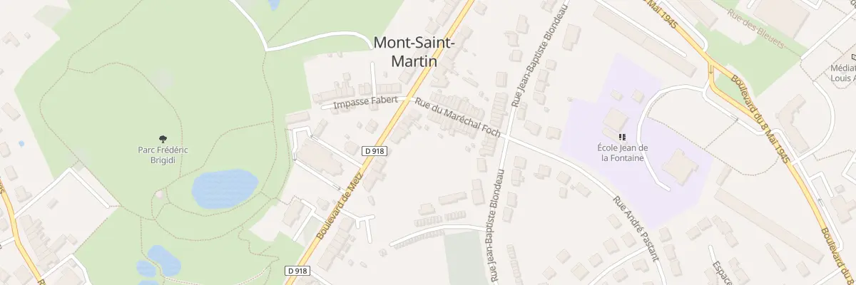 Plan du 98 Bd de Metz à Mont-Saint-Martin