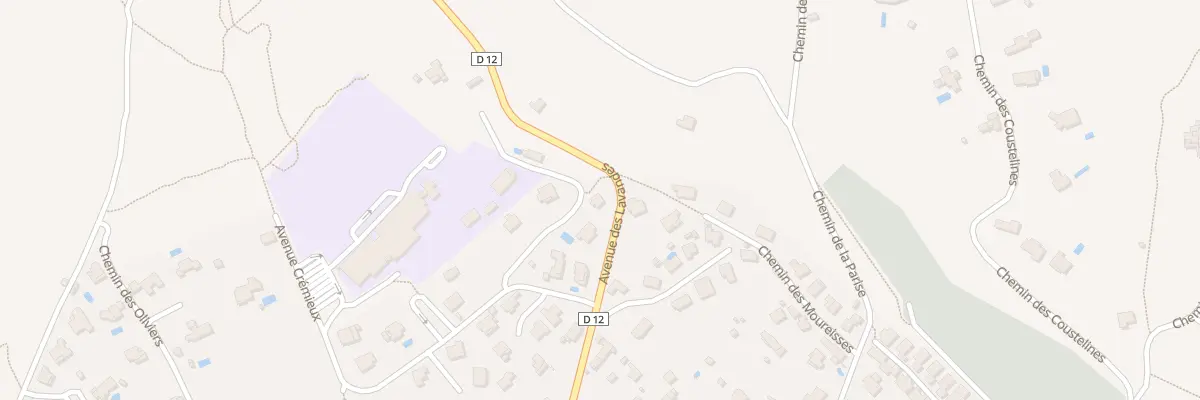 Plan du 27 Av des Lavandes à Forcalquier