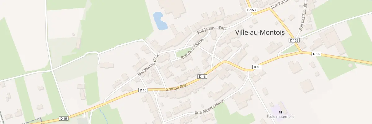 Plan du 4 Rue de la Mairie à Ville-au-Montois