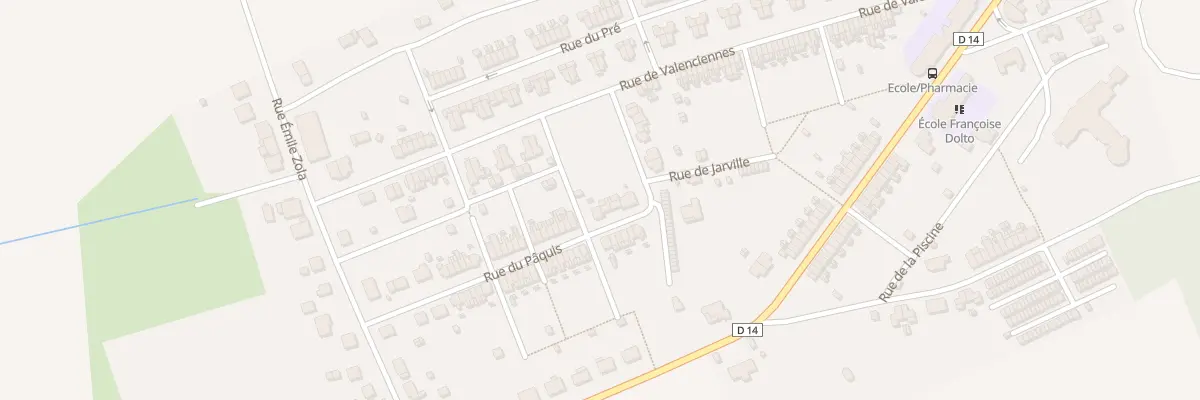 Plan du 20 Rue du Paquis à Joudreville