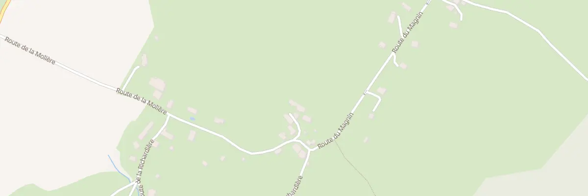 Plan du 616 Rte de la Molière à Saint-Christophe-sur-Guiers