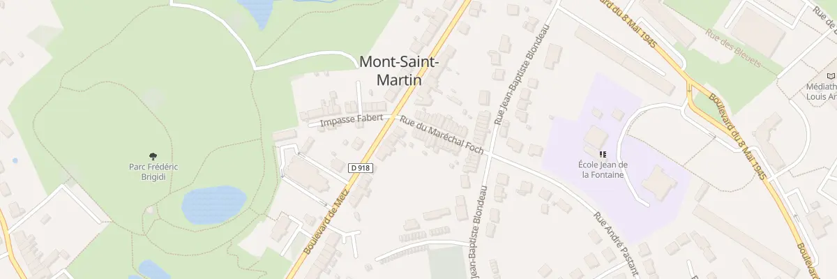 Plan du 4 Rue Mal Foch à Mont-Saint-Martin