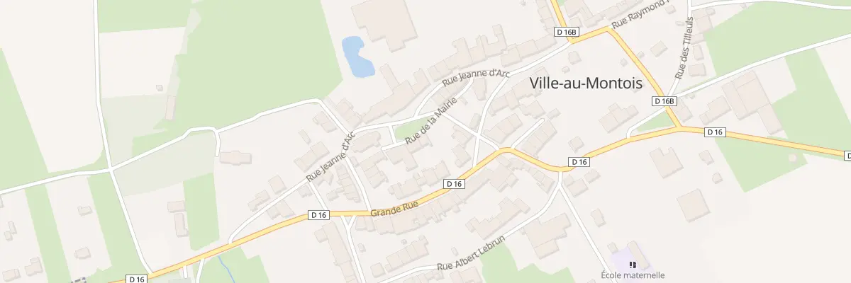 Plan du 6 Rue de la Mairie à Ville-au-Montois