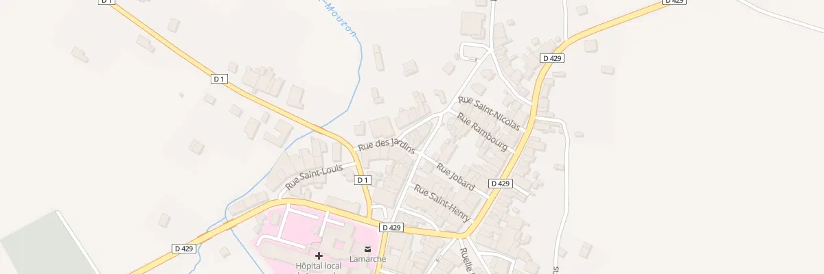 Plan du 5003 Rue Saint-nicolas à Lamarche
