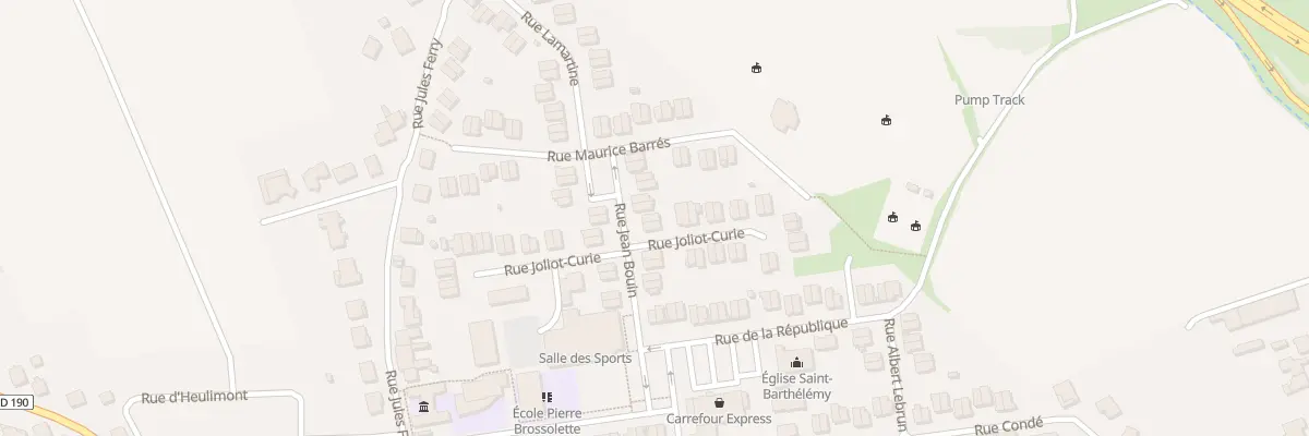 Plan du 12 Rue Jean Bouin à Mexy