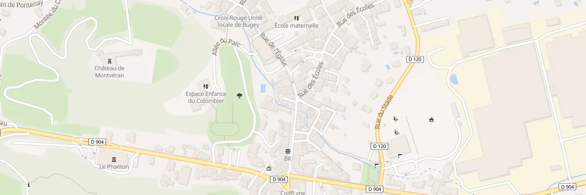 Plan du 127 Rue des Frères Serpollet à Culoz-Béon