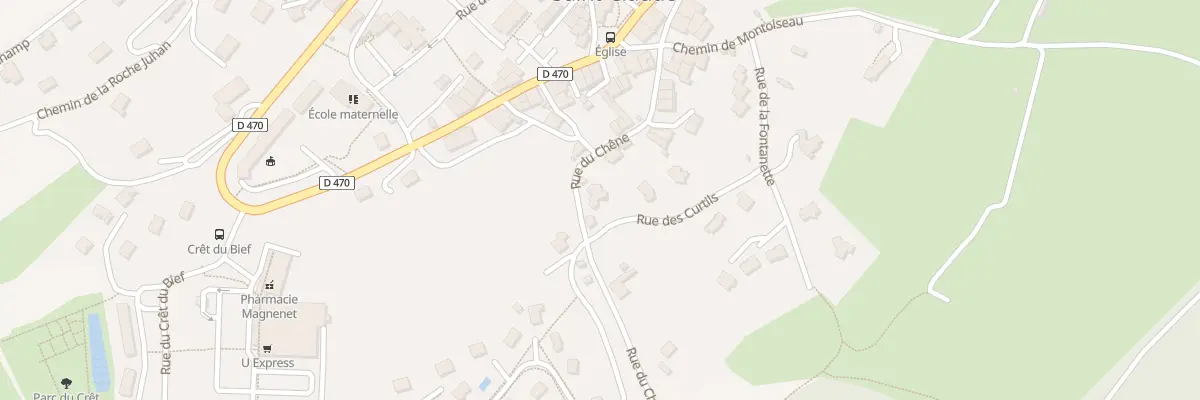 Plan du 23B Rue du Chene à Lavans-lès-Saint-Claude