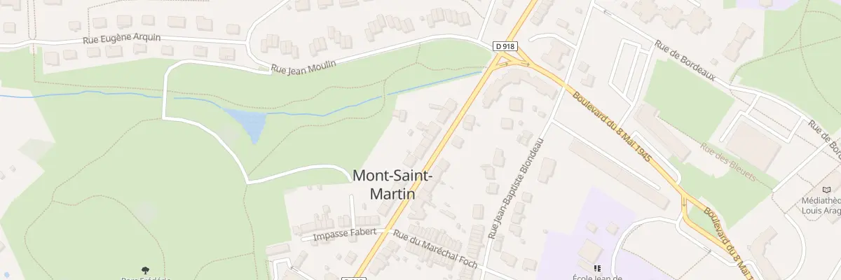 Plan du 55 Bd de Metz à Mont-Saint-Martin
