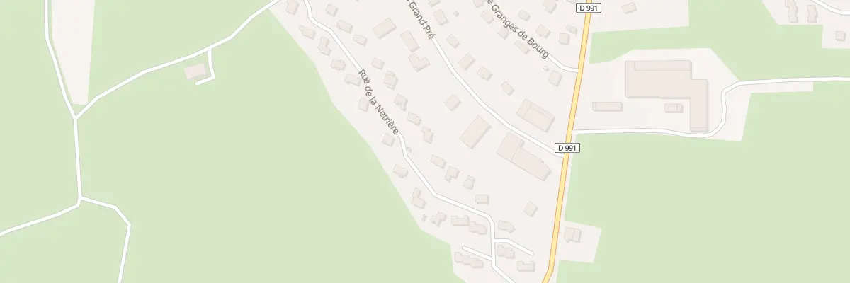 Plan du 20 Rue de la Netriere à Billiat