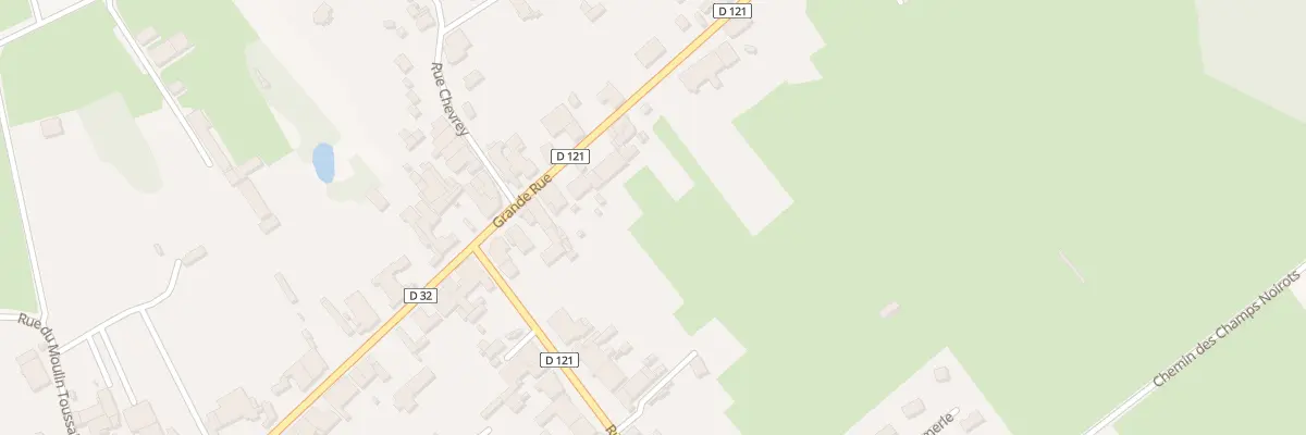 Plan du 23 Grande Rue à Cramans
