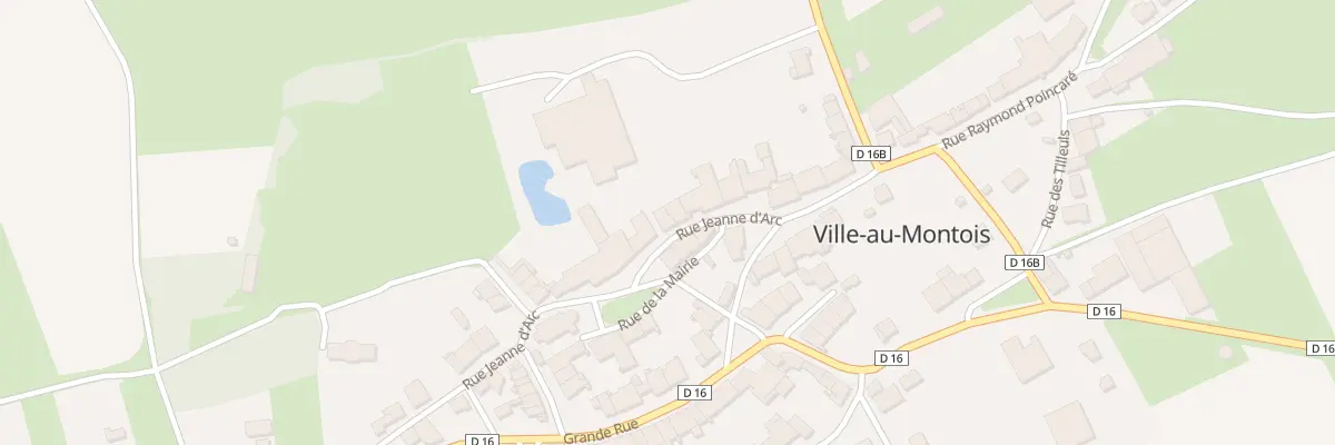 Plan du 17 Rue Jeanne d’Arc à Ville-au-Montois