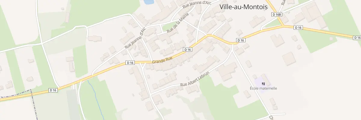 Plan du 12 Gr Grand Rue à Ville-au-Montois