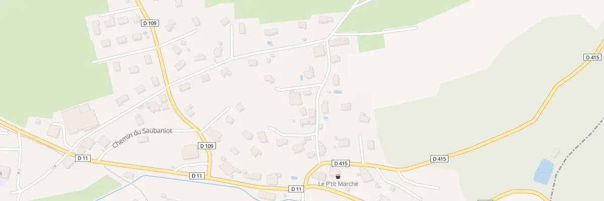 Plan du 13 Rue de la Citadelle à Lantenne-Vertière