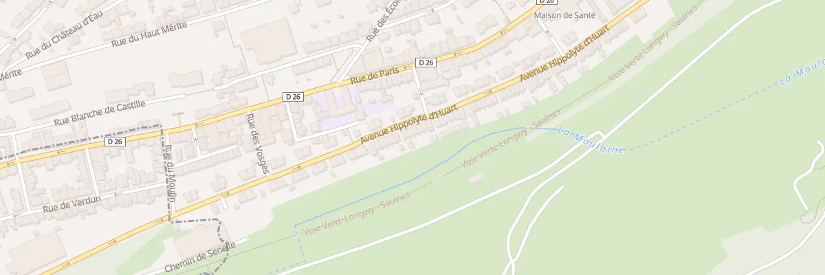 Plan du 94 Av d’Huart à Herserange