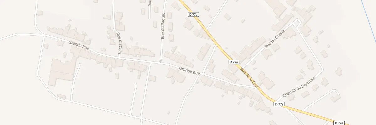 Plan du 4 Gr Grande Rue à Rouvres-la-Chétive