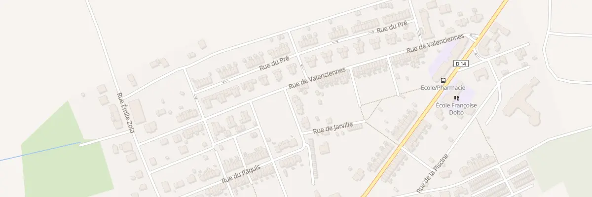 Plan du 1 Rue de Jarville à Joudreville
