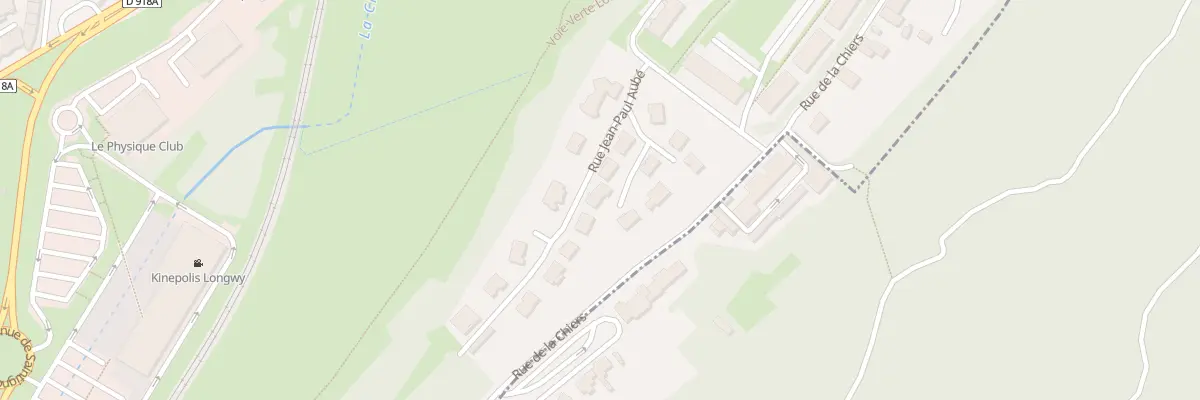 Plan du 11 Rue Jean Paul Aubé à Longwy