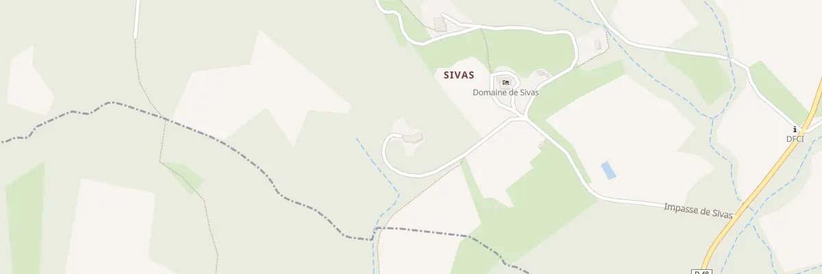 Plan du 5051 Les Balayres à Oze