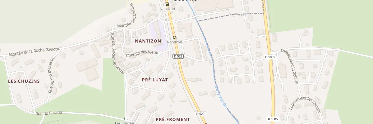 Plan du 294 Rte du Chevalement à Susville