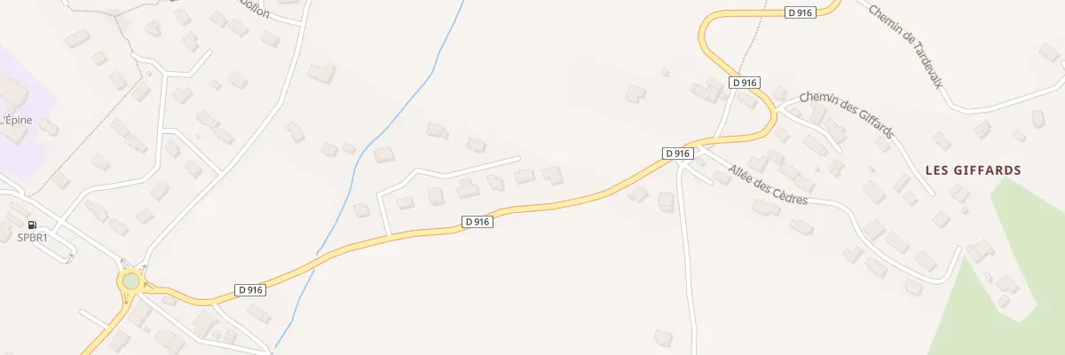 Plan du 178 All du Clos de l’Epine à Novalaise