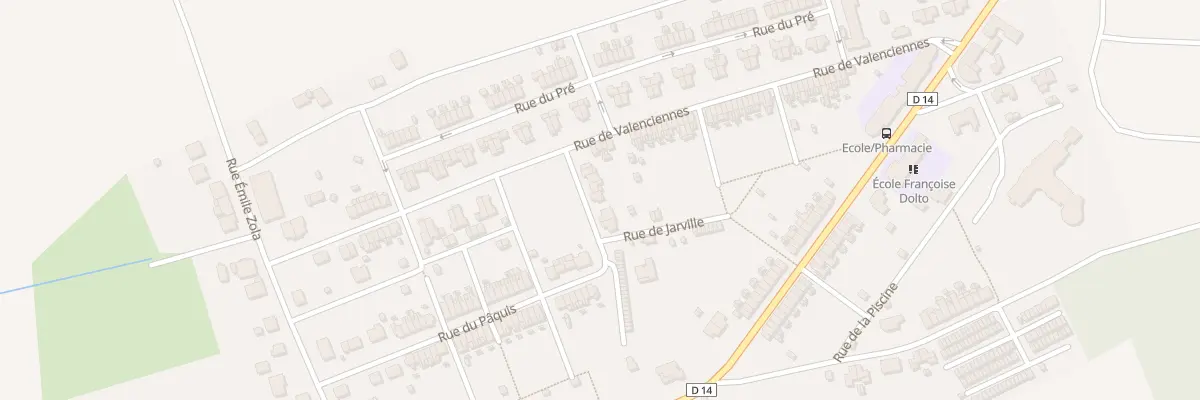 Plan du 7 Rue de Jarville à Joudreville