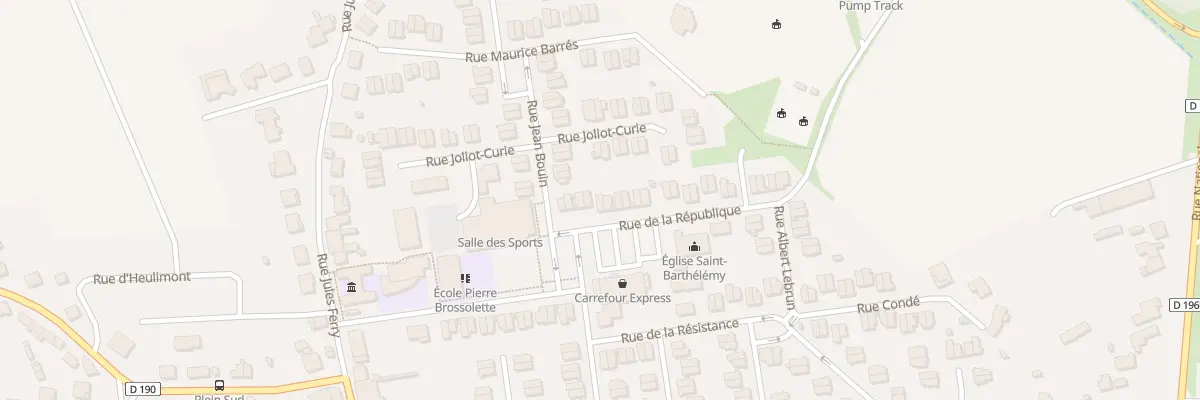 Plan du 9 Rue de la République à Mexy
