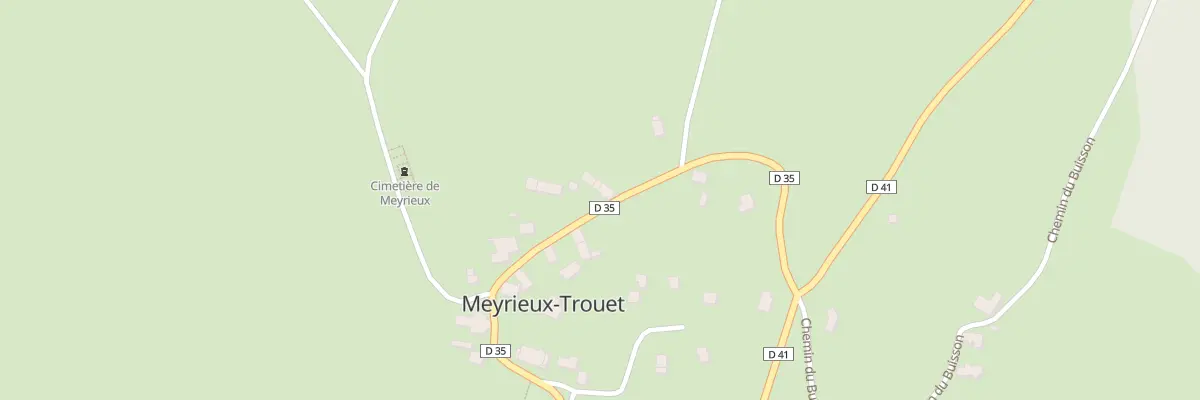 Plan du 5005 Meyrieux à Meyrieux-Trouet