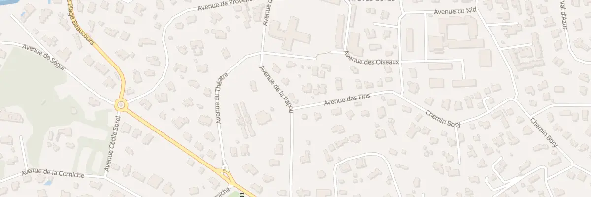 Plan du 190 Av des Pins à Sanary-sur-Mer