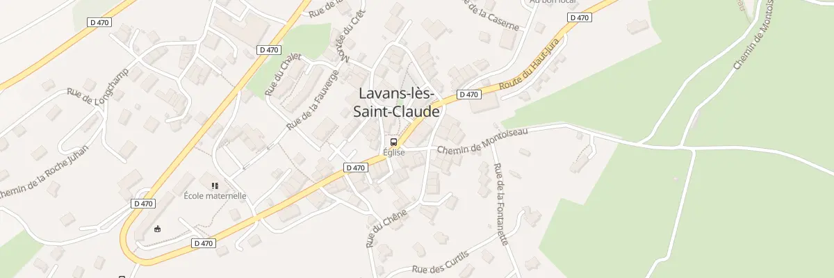 Plan du 3 Grande Rue à Lavancia-Epercy