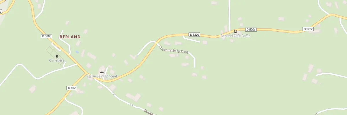 Plan du 62 Che de la Sure à Saint-Christophe-sur-Guiers