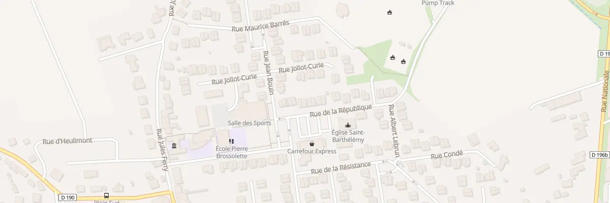 Plan du 11 Rue de la République à Mexy