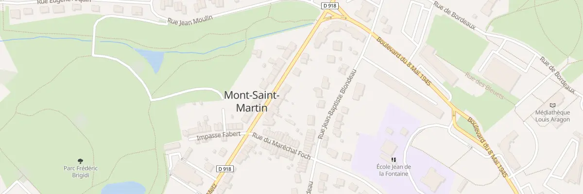Plan du 122 Bd de Metz à Mont-Saint-Martin