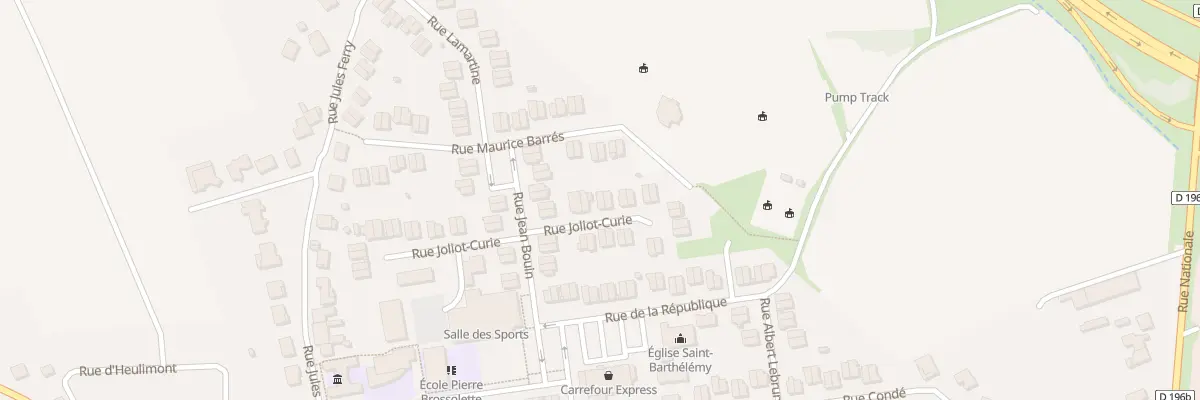Plan du 29 Rue Joliot Curie à Mexy