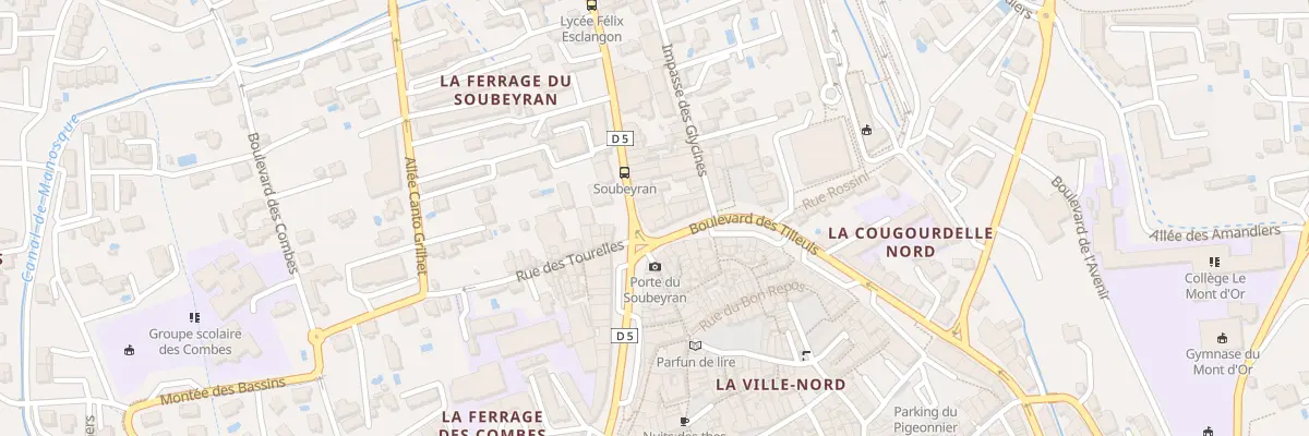 Plan du 2B Bd Louis Martin Bret à Manosque