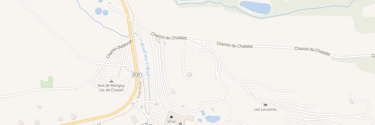 Plan du 4 Che du Chatelet à Marigny