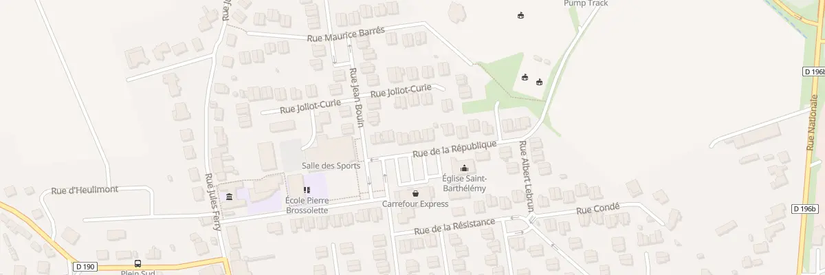 Plan du 13 Rue de la République à Mexy