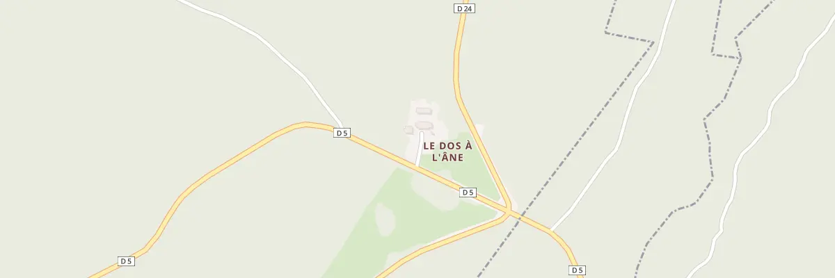 Plan du 5043 Le Dos a l’Ane à Picarreau