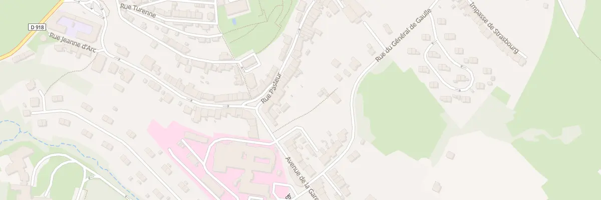 Plan du 14 Rue Pasteur à Mont-Saint-Martin