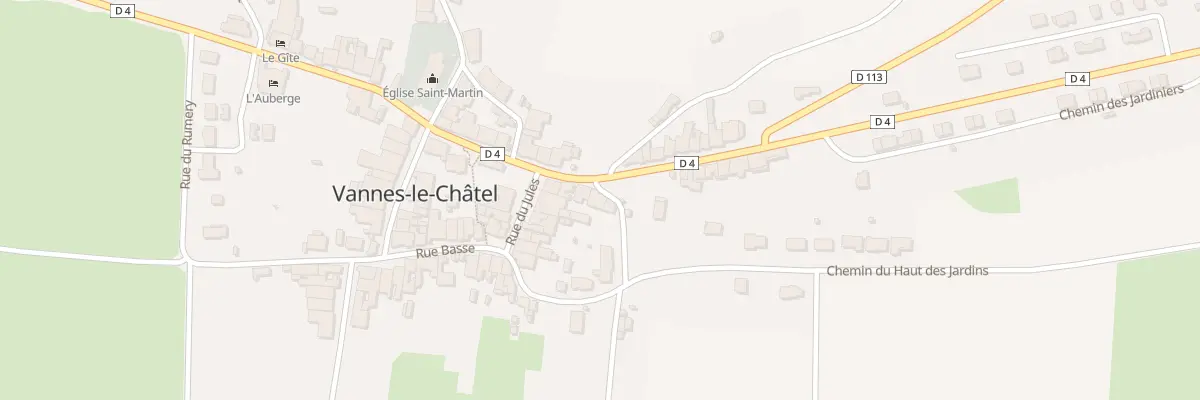 Plan du 36 Rue de la Liberte à Vannes-le-Châtel