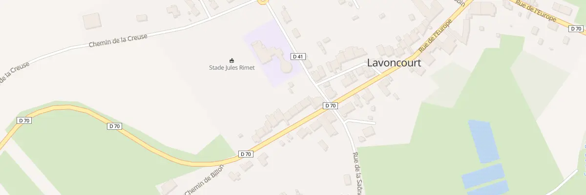 Plan du 17 Rue de l’Europe à Lavoncourt