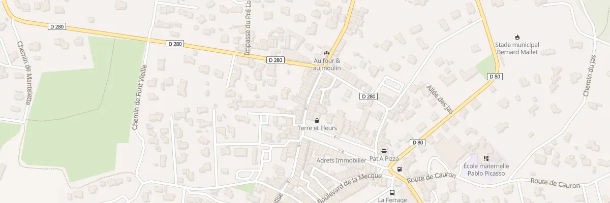 Plan du 18 Grand Rue à Nans-les-Pins