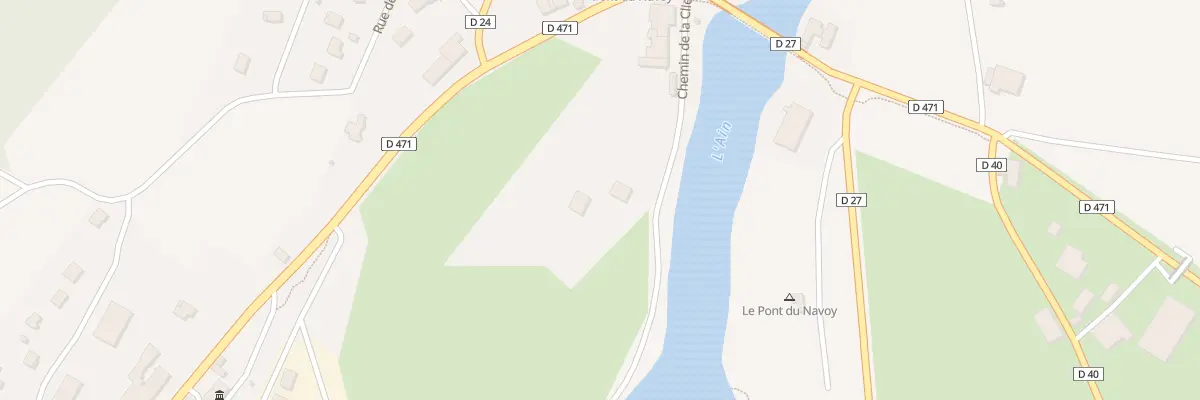 Plan du 8 Che de la Clie à Pont-du-Navoy