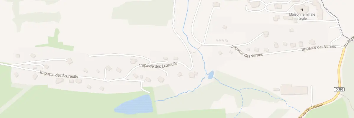 Plan du 745 Imp des Écureuils à Doucier