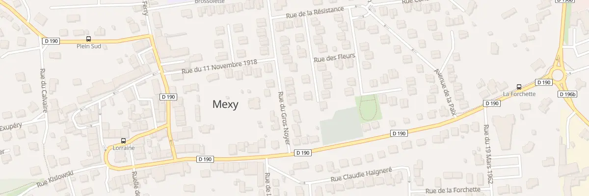 Plan du 12 Rue du Gros Noyer à Mexy