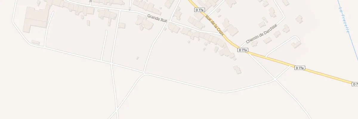 Plan du 1 Gr Grande Rue à Rouvres-la-Chétive