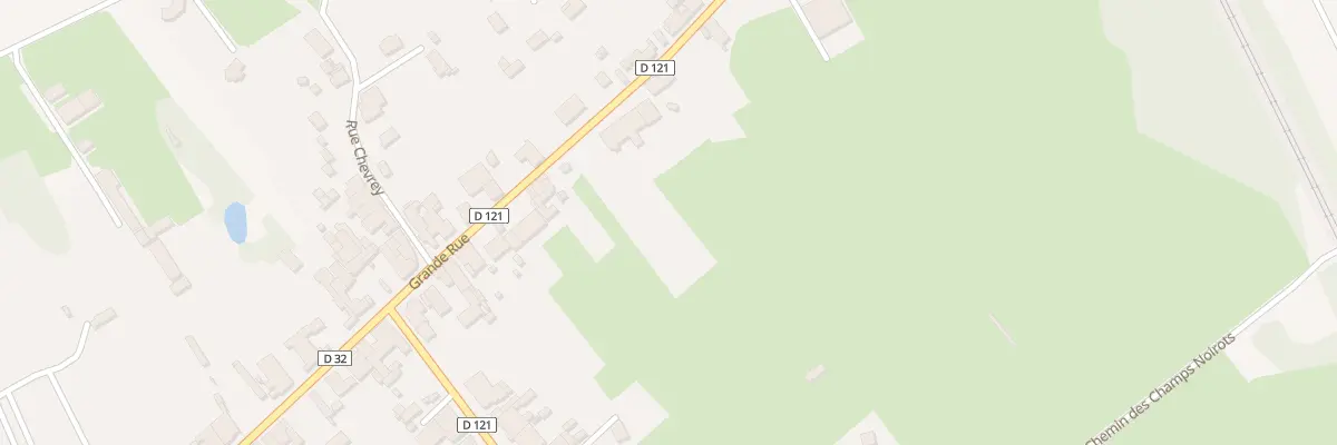 Plan du 13 Grande Rue à Cramans