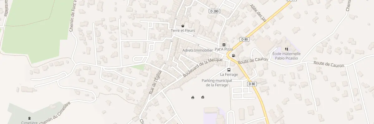 Plan du 5309 Rue Jean Aicard à Nans-les-Pins
